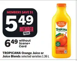 Foodland TROPICANA Orange Juice or Juice Blends offer