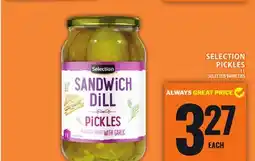 Food Basics SELECTION PICKLES offer