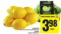 Food Basics LEMONS offer