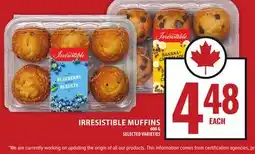 Food Basics IRRESISTIBLE MUFFINS offer