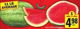 Food Basics WHOLE SEEDLESS WATERMELON offer