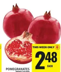 Food Basics POMEGRANATES offer