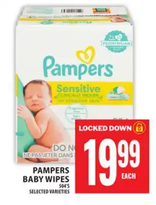 Food Basics PAMPERS BABY WIPES offer
