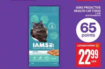 Food Basics IAMS PROACTIVE HEALTH CAT FOOD offer