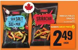 Food Basics IRRESISTIBLES SNACKS offer