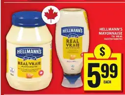 Food Basics HELLMANN'S MAYONNAISE offer