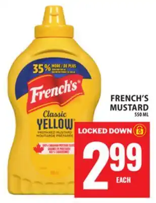 Food Basics FRENCH'S MUSTARD offer