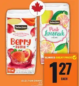 Food Basics SELECTION DRINKS offer