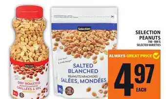 Food Basics SELECTION PEANUTS offer