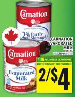 Food Basics CARNATION EVAPORATED MILK offer