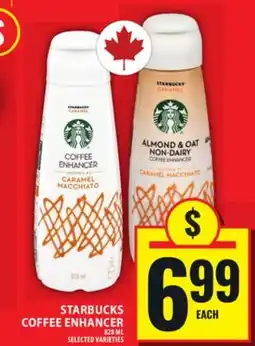 Food Basics STARBUCKS COFFEE ENHANCER offer