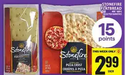 Food Basics STONEFIRE FLATBREAD offer