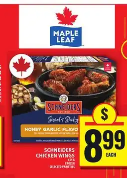 Food Basics SCHNEIDERS CHICKEN WINGS offer