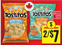 Food Basics TOSTITOS TORTILLA CHIPS offer