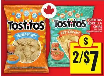 Food Basics TOSTITOS TORTILLA CHIPS offer