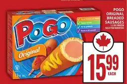 Food Basics POGO ORIGINAL BREADED SAUSAGES offer