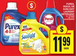 Food Basics PUREX, PERSIL OR SUNLIGHT LAUNDRY DETERGENT offer