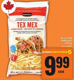 Food Basics SELECTION SHREDDED CHEESE offer