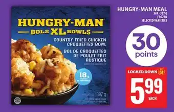 Food Basics HUNGRY-MAN MEAL offer