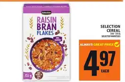Food Basics SELECTION CEREAL offer