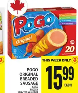 Food Basics POGO ORIGINAL BREADED SAUSAGE offer