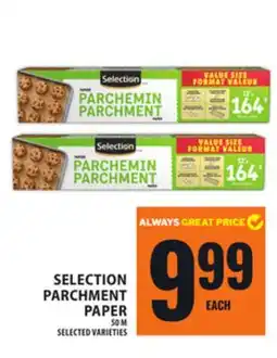 Food Basics SELECTION PARCHMENT PAPER offer