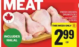 Food Basics FRESH CHICKEN DRUMSTICKS offer