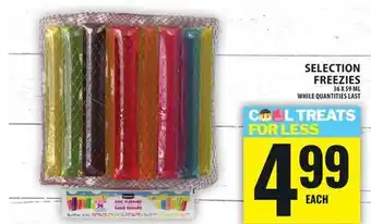 Food Basics SELECTION FREEZIES offer