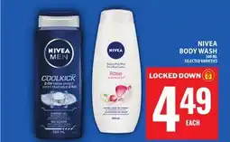 Food Basics NIVEA BODY WASH offer