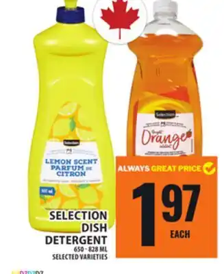 Food Basics SELECTION DISH DETERGENT offer
