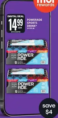 Food Basics POWERADE SPORTS DRINK offer