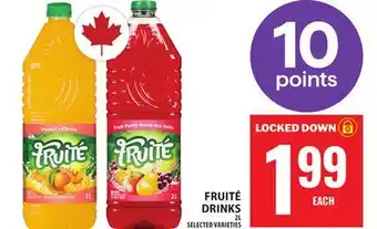 Food Basics FRUITÉ DRINKS offer