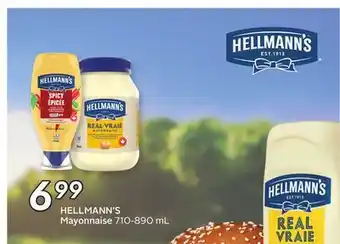 Sobeys HELLMANN'S Mayonnaise offer