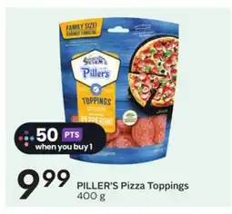 Sobeys PILLER'S Pizza Toppings offer