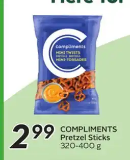Sobeys COMPLIMENTS Pretzel Sticks offer