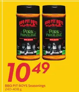 Sobeys BBQ PIT BOYS Seasonings offer