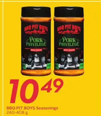 Sobeys BBQ PIT BOYS Seasonings offer