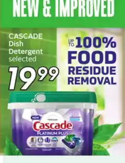 Sobeys CASCADE Dish Detergent offer