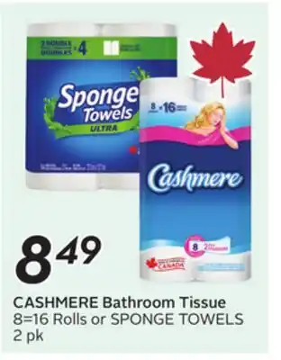 Sobeys CASHMERE Bathroom Tissue offer