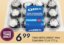 Sobeys TWO-BITE OREO Mini Cupcakes offer