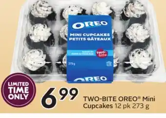 Sobeys TWO-BITE OREO Mini Cupcakes offer