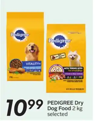Sobeys PEDIGREE Dry Dog Food offer
