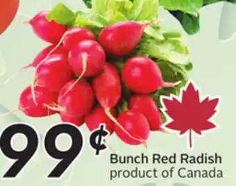Sobeys Bunch Red Radish offer