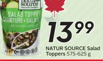 Sobeys NATUR SOURCE Salad Toppers offer