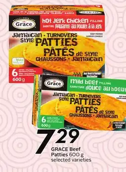 Sobeys GRACE Beef Patties offer