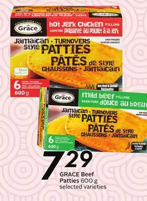 Sobeys GRACE Beef Patties offer