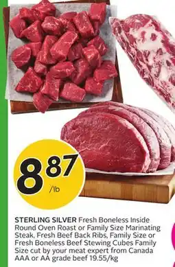 Sobeys STERLING SILVER offer