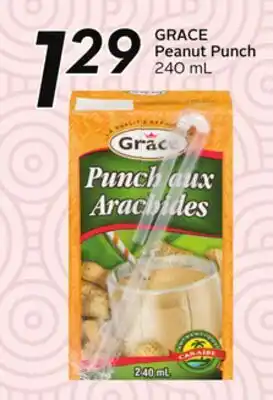 Sobeys GRACE Peanut Punch offer