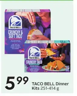 Sobeys TACO BELL Dinner Kits offer