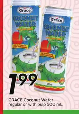 Sobeys GRACE Coconut Water offer